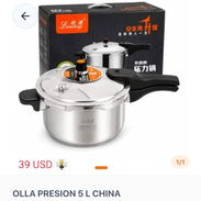 Olla presión 5 litros acero inoxidable - Img 55754045