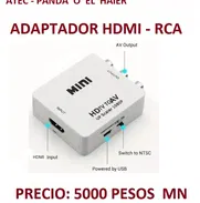 ADAPTADOR HDMI - RCA. TENEMOS MENSAJERÍA - Img 48310785