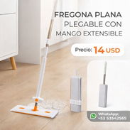 CON MANGO EXTENSIBLE / FREGONA PLANA PLEGABLE - Img 54882120