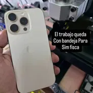 IPhone 16 Pro de 256 GB (Libre por RSIM, 91% Batería) Antiguamente teléfono ESIM tiene echo la adaptación + ranura - Img 55742975