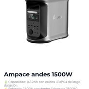 Ampace andes 1500W (Power Bank) (Estacion de energía) - Img 55157612
