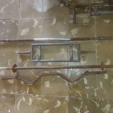 Se venden equipos de gimnasio y discos de pesas 100+ libras - 6/9