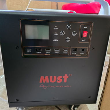🚧 ESTACIÓN DE ENERGÍA PORTABLE MARCA MUST 2KW/2.56KWH 🚧 - Img 121446817