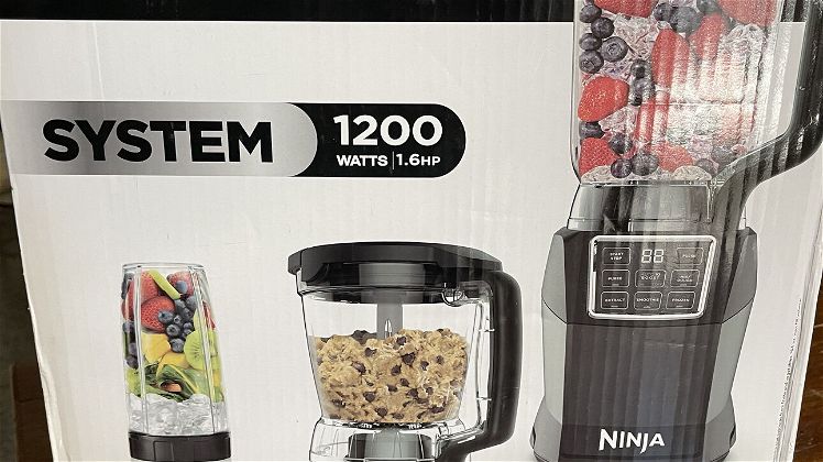 Ninja AMZ493BRN – Sistema de cocina compacto 1200 W 3 funciones