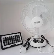 Ventilador recargable con panel solar - Img 45932995