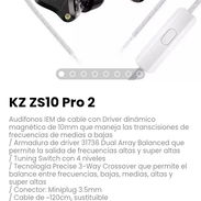 Audífonos IEM KZ ZS10 Pro 2 - Img 56082584