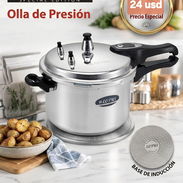 Olla de Presión de 4L. Nueva a Estrenar. 3 Válvulas. Apta para inducción - Img 55803818