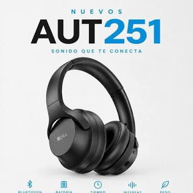 AUDIFONOS 1HORA BLUETHOOTH - MANOS LIBRES - 2/3