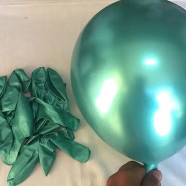 12"  globos de colores - 4/10