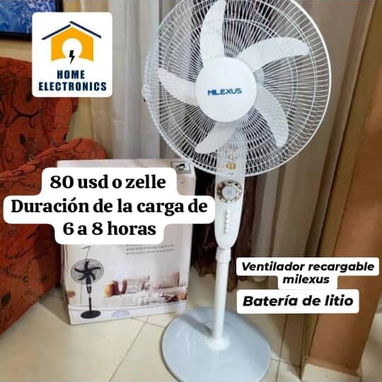 Ventiladores recargables y eléctricos - 5/10