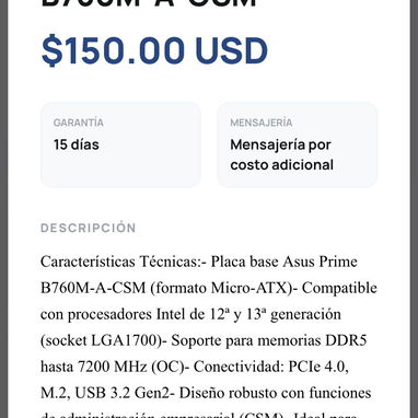 Board Asus Prime - Img 126359230
