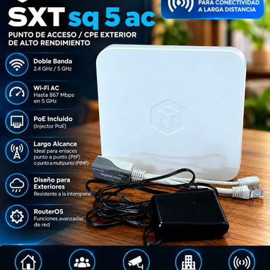 TP Link, MIKROTIK, Video Proyector, Ventiladores Saco, Equipo de música. - 3/5