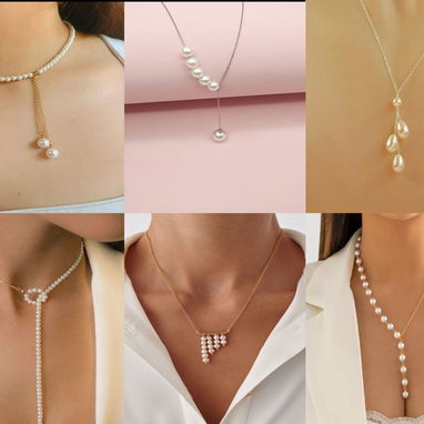 Collares de perlas para fiestas, bodas y novias, ocasión especial - Img 124769168