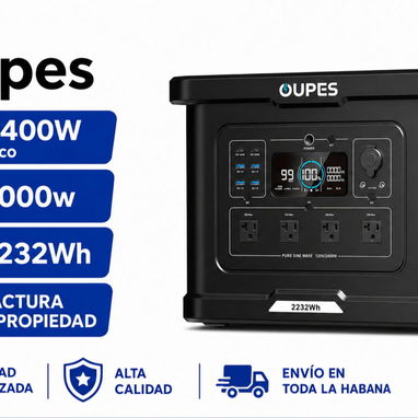 Oupes 2400w Pico 5000w 2232Wh - 4/10