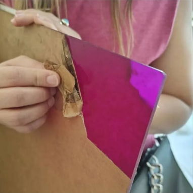Planchas de acrílico 3mm/ Morado y azúl - 3/3