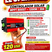 ☀️🔋 CONTROLADOR SOLAR MPPT BOOST – 1200W / 30A 🔋☀️ ¿Quieres aprovechar mejor la energía de tus paneles solares? ⚡ Este - Img 57014231