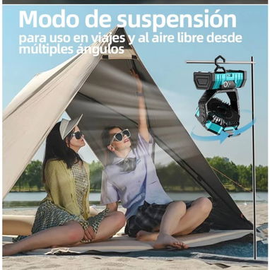 Ventilador recargable 50USD - 6/8