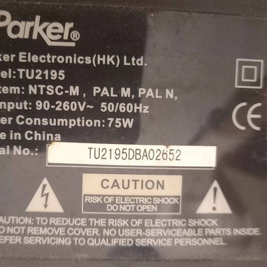 TV Parker pantalla plana 21 " - Img 127668185