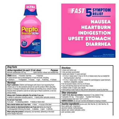 PECTOBISMOL Y PECTOBISMOL ULTRA: JARABE PAL ESTÓMAGO - Img 88618552