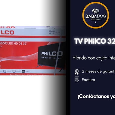 Tv PHilCO 32 " Híbrido con cajita   Precio: 160 usd Transporte incluído. - Img 119545530