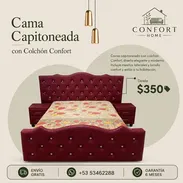 ¡PROMOCIÓN IMPERDIBLE! Llévate tu cama con colchón Confort incluido y disfruta del descanso que mereces - Img 55353507