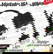 ADAPTADORES VGA-HDMI NEW ORIGINALES CALIDAD GARANTIZADA 20USD O EQUIVALENTE - Img 49339530