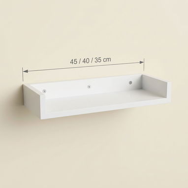 Repisa minimalista de MDF hidrófugo - Img 116273796