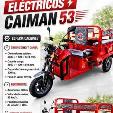 Triciclo Electrico Caiman - Img 123370386