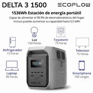 EcoFlow Delta 3 1500 | La mejor relación potencia-precio del mercado Acceda a energía de respaldo profesional por solo - Img 54906260