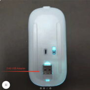 Mouse inalambrico RGB recargable (EXTRA SLIM) *Mouse Gamer 2,4 GHz 1600DPI *FUNCIONA POR BLUETOOTH Y POR USB - Img 42590039