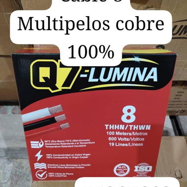 Cable fotovoltaico puro cobre, cable de red, cajas de estanca,  cable eléctrico #8 y 10 y Otros materiales eléctricos - 4/11