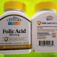 Ácido fólico de 800 mcg para tratamientos largos - Img 56179366