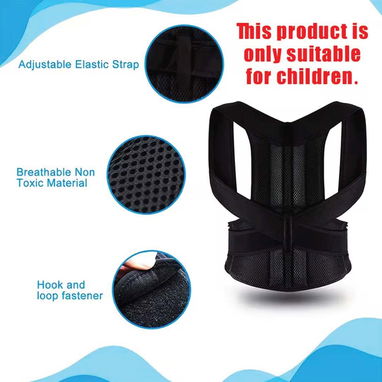 NUEVAS Fajas ortopédicas-correctoras, o NIÑOS. UNISEX (más cortas) p mejorar: maleta en espalda, dolores lumbares y más. - Img 109732201