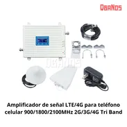 `Amplificador Señal LTE 4G Tri Band 900/1800/2100MHz — Compatible ETECSA 📶🔌` - Img 55616943
