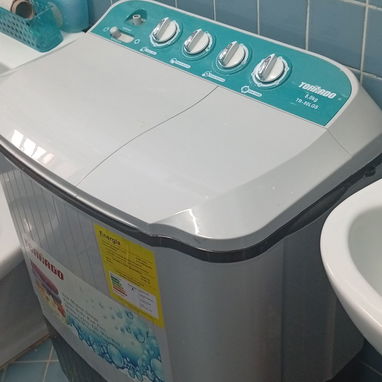 Vendo freidora de aire, lavadora semiautomática,tv - Img 127702181