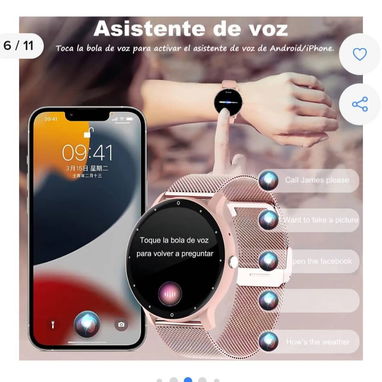 Reloj Inteligente para Hombre y Mujer - Img 115931813