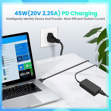 Cargador para Laptop marca: Lenovo 45W 20V 2.25A modelo, ADLX45NLC3A ADLX45NCC2A ADLX45NLC2A ADLX45NCC3A 53274327 - Img 120602063