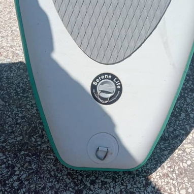 Tabla de kitesurf inflable con remo y bomba de aire - Img 120336801