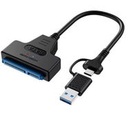Adaptador SATA a USB 3.0 Tipo C y Tipo A - Img 55517203