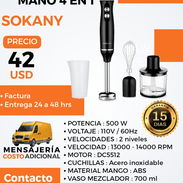 Batidora de mano Sokany. - Img 57729665
