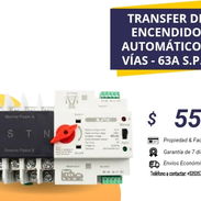 TRANSFER DE ENCENDIDO AUTOMÁTICO 4 VÍAS - 63A S.P.C - Img 57271365