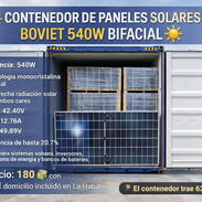 ☀️ *CONTENEDOR DE PANELES SOLARES BOVIET 540W BIFACIAL* ☀️ - Img 57164675