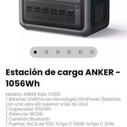 Estación de carga ANKER - 1056Wh Modelo: ANKER Solix C1000 - Img 56754203
