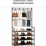 ZAPATERA DE 5 NIVELES CON PERCHA, ENTREGA DE FACTURA, VARIEDAD DE ARTÍCULOS DEL HOGAR, ETC - Img 55413348