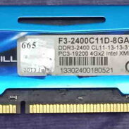 DDR3 4G a 2400Mhz Disipada G.SKill para PC de uso al 100% - Img 45726790