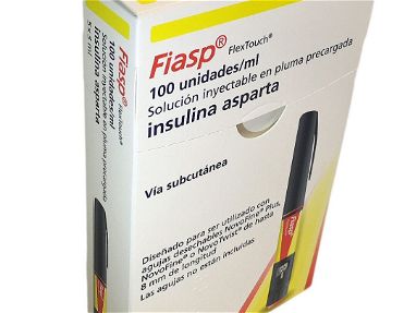 Insulina rápida Fiasp. Pluma precargada. - Img 68006062