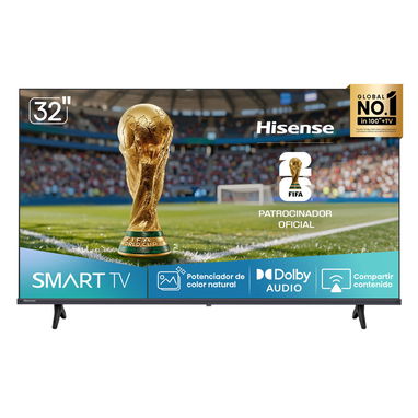 Smart  TV de 32” Hisense FHD  (Modelo 2025) - Img 121377100