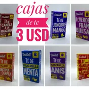 Cajas de te jengibre cúrcuma limón manzanilla canela - Img main-image-45382363