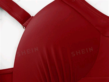 Trusa enteriza tipo short talla XL roja Shein - Img 65994528