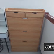 Zapatera de madera de 3 niveles - Img 58042350